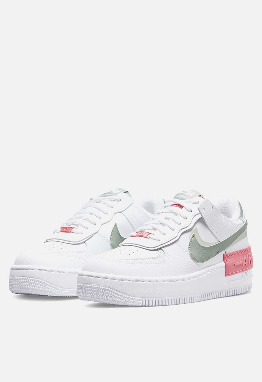 Nike - Air Force 1 Shadow - white/jade smoke-seafoam-archaeo pink