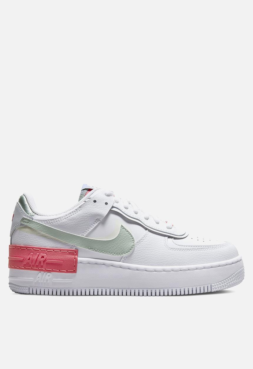 Nike - Air Force 1 Shadow - white/jade smoke-seafoam-archaeo pink