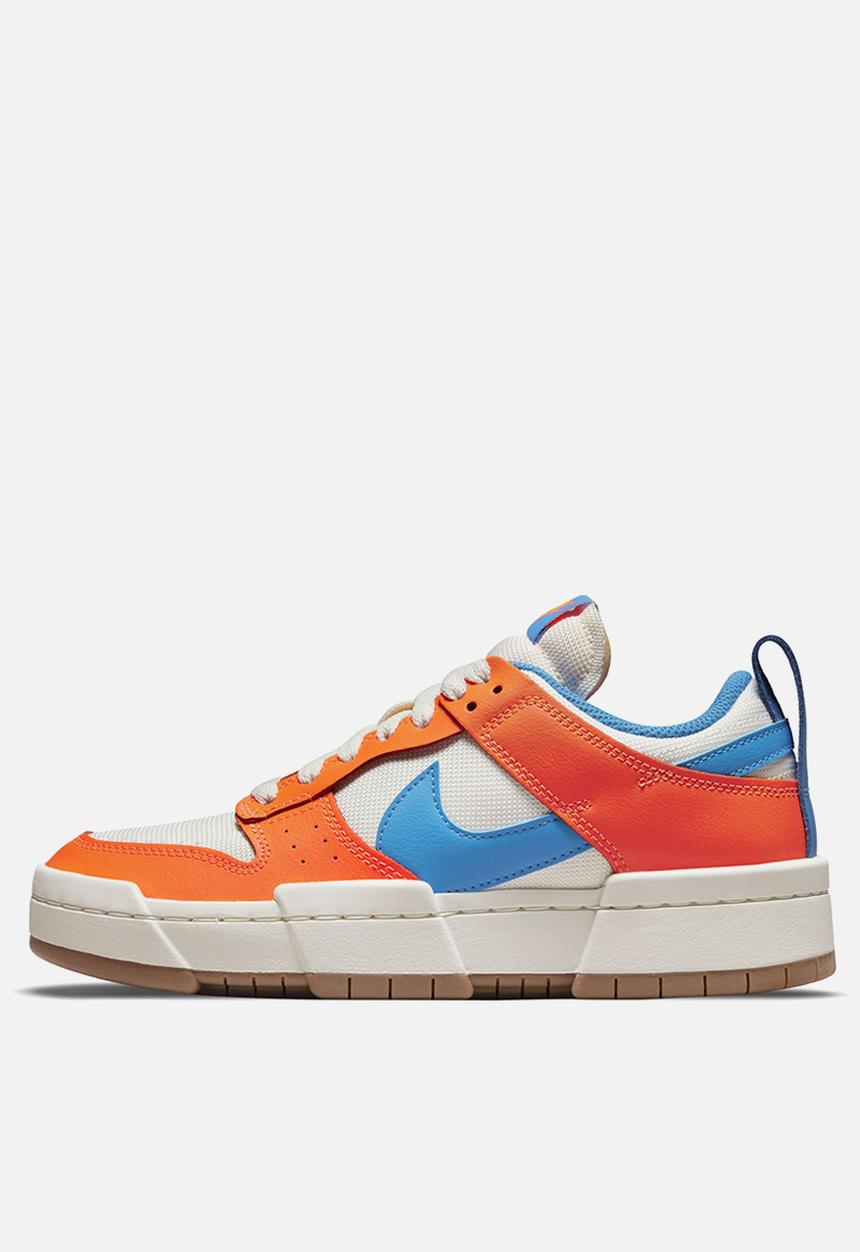 Nike - Dunk Low Disrupt - sail/lt photo blue-total orange