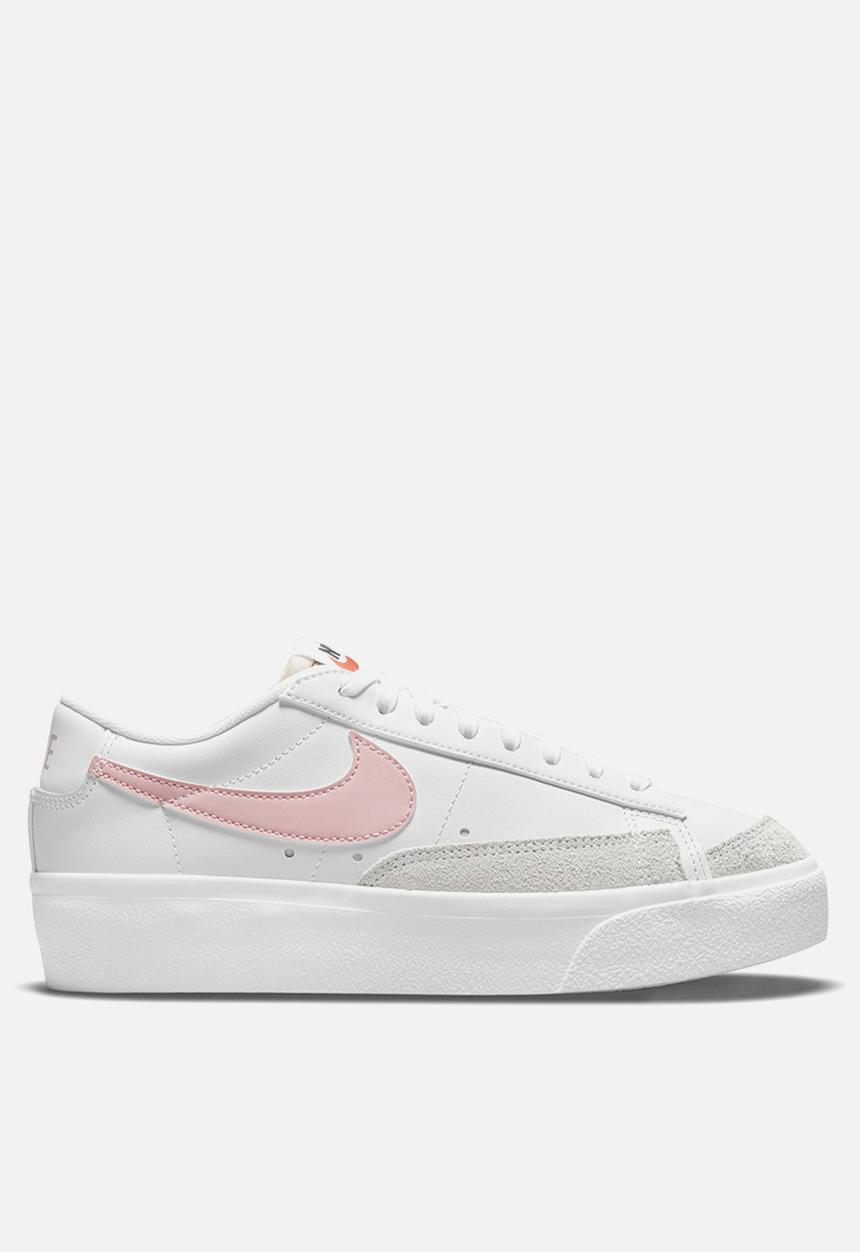 Nike - Blazer low platform - white/pink glaze-summit white-black