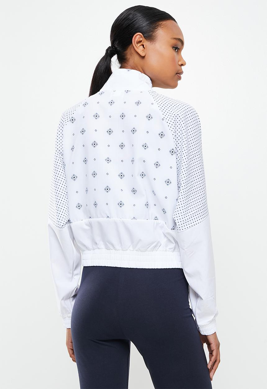 New Balance  - Achiever wind jacket - white
