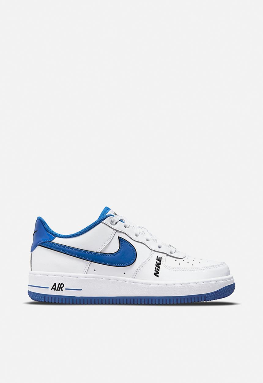 Nike - Nike air force 1 lv8 - white/white-black-game royal