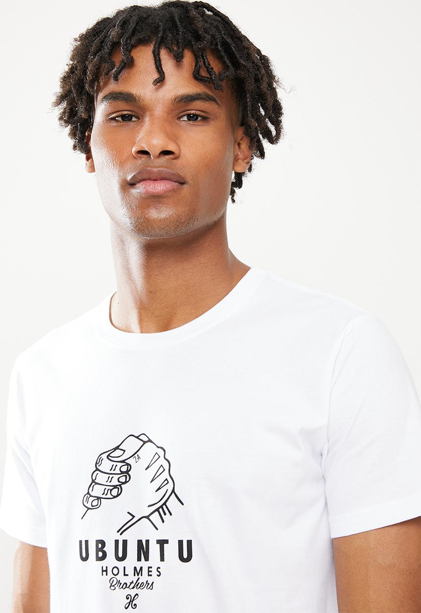 Holmes Bro's - Ubuntu short sleeve tee - white