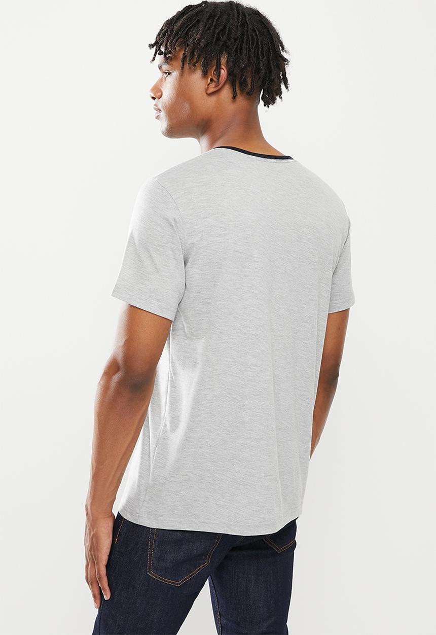 Holmes Bro's - Happy days short sleeve tee - grey