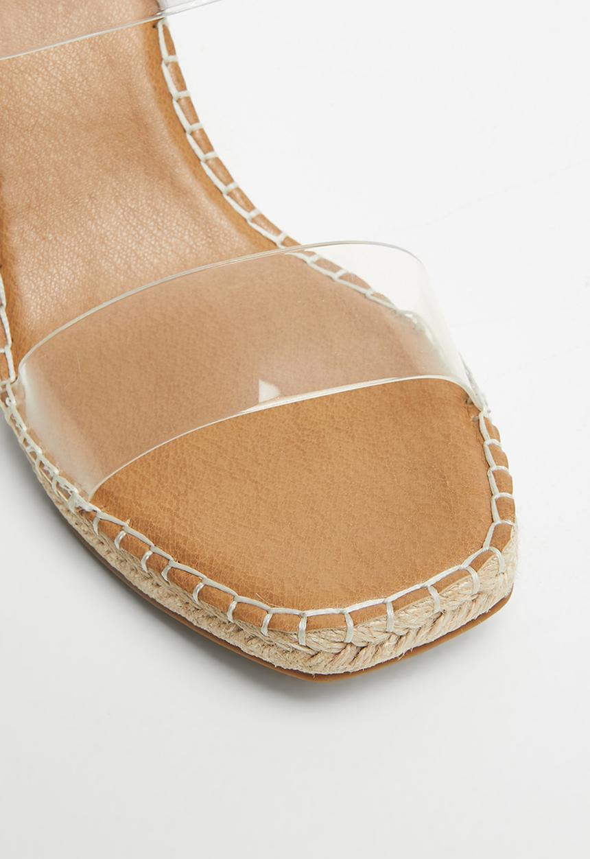 Steve Madden - Uri wedge - clear