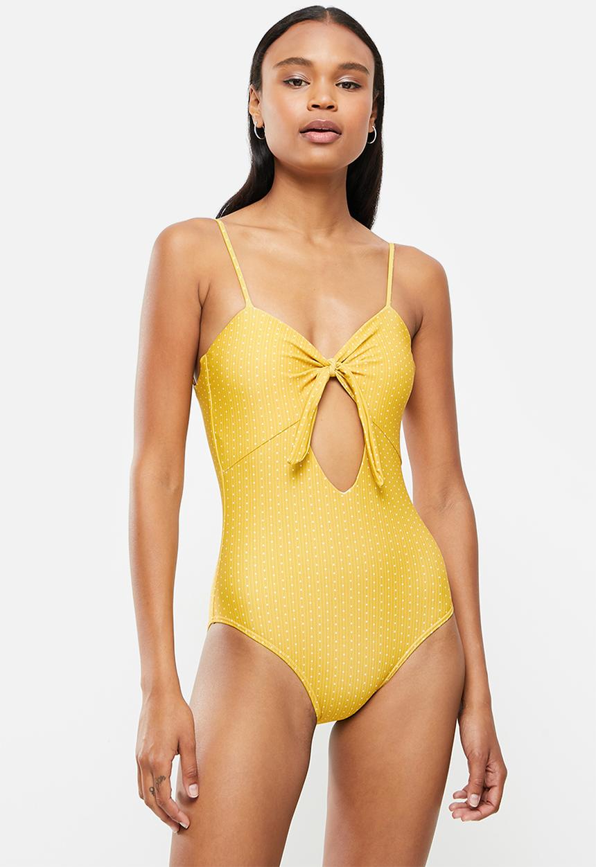 O'Neill - Dot duo one piece bikini - gold