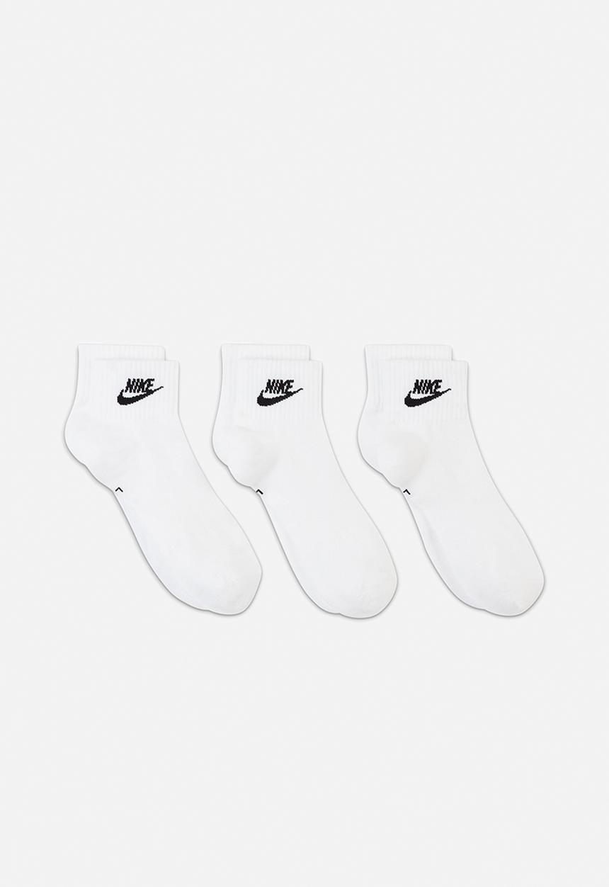 Nike - Nike everyday essential 3 pack socks - white/black