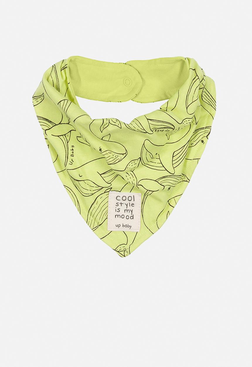 UP Baby - Baby boys bodysuit, shorts & bib set -dark blue & green