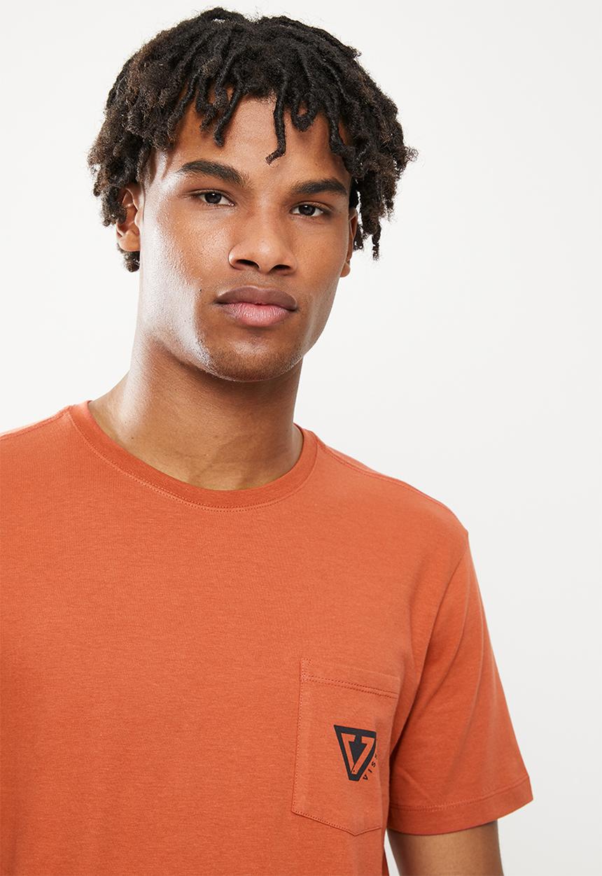 Vissla  - Established premium pkt tee - rust