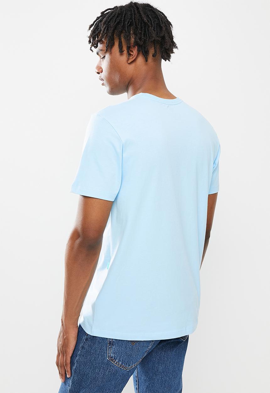 Vissla  - Reverse foundation tee - light blue 
