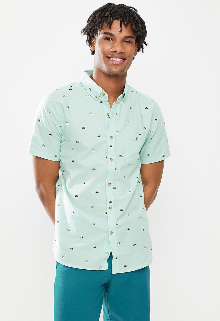 Vissla  - Wake up call eco short sleeve shirt - light blue