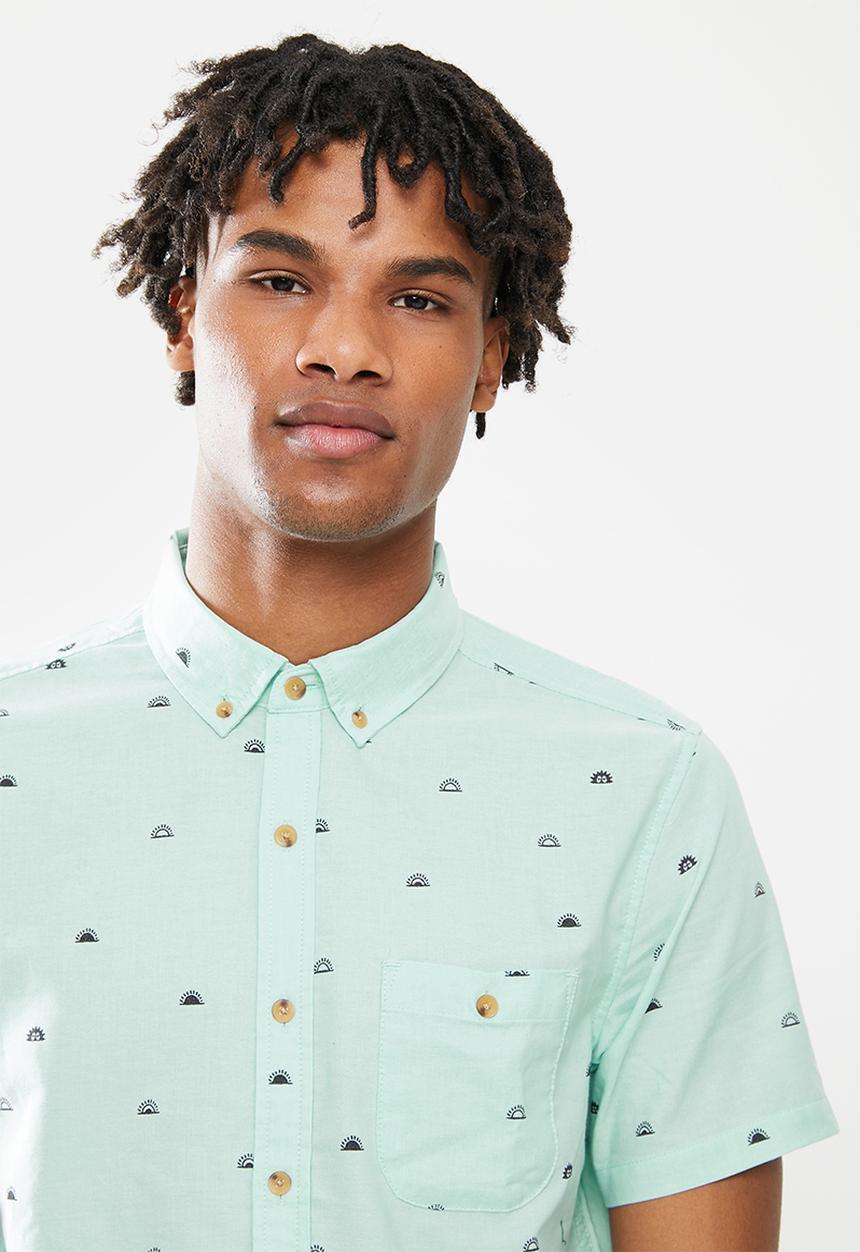 Vissla  - Wake up call eco short sleeve shirt - light blue