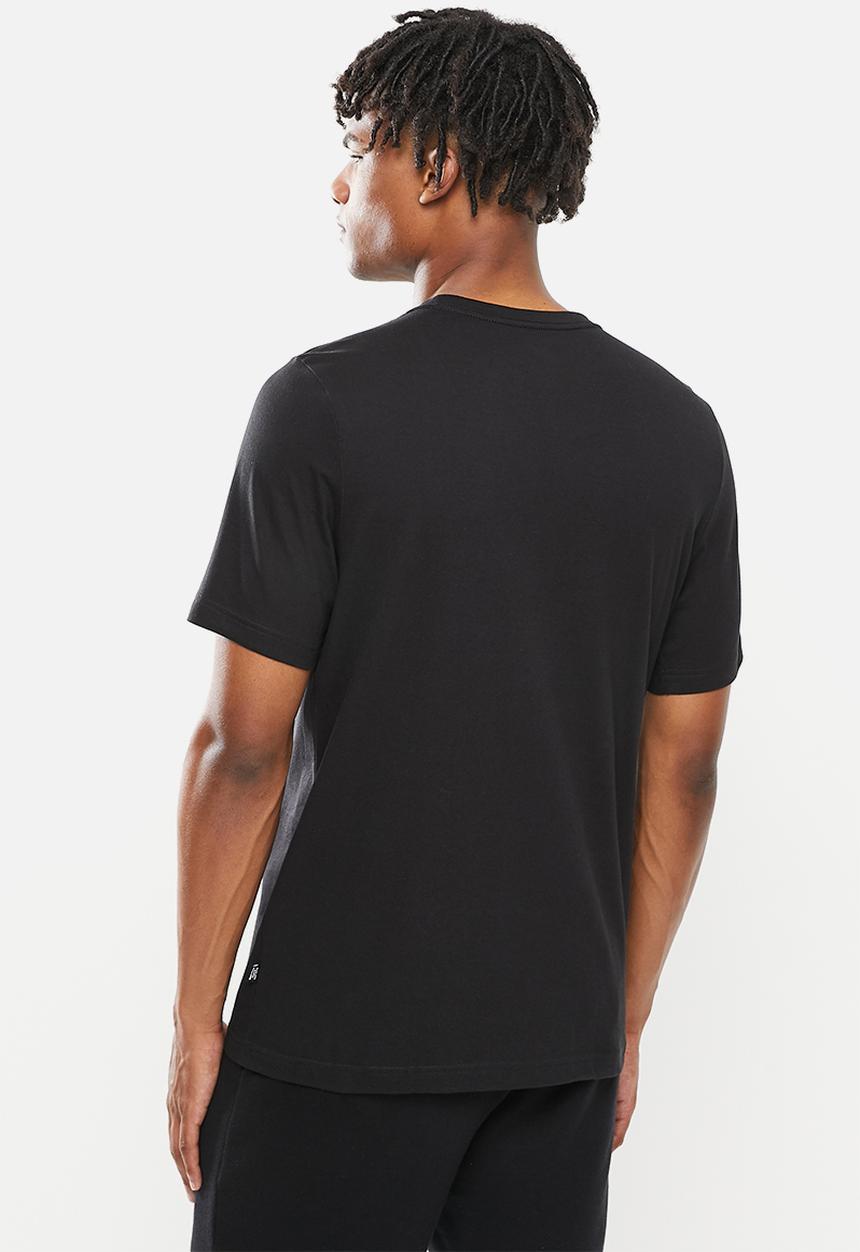 PUMA - Ess logo tee m - black/green flash
