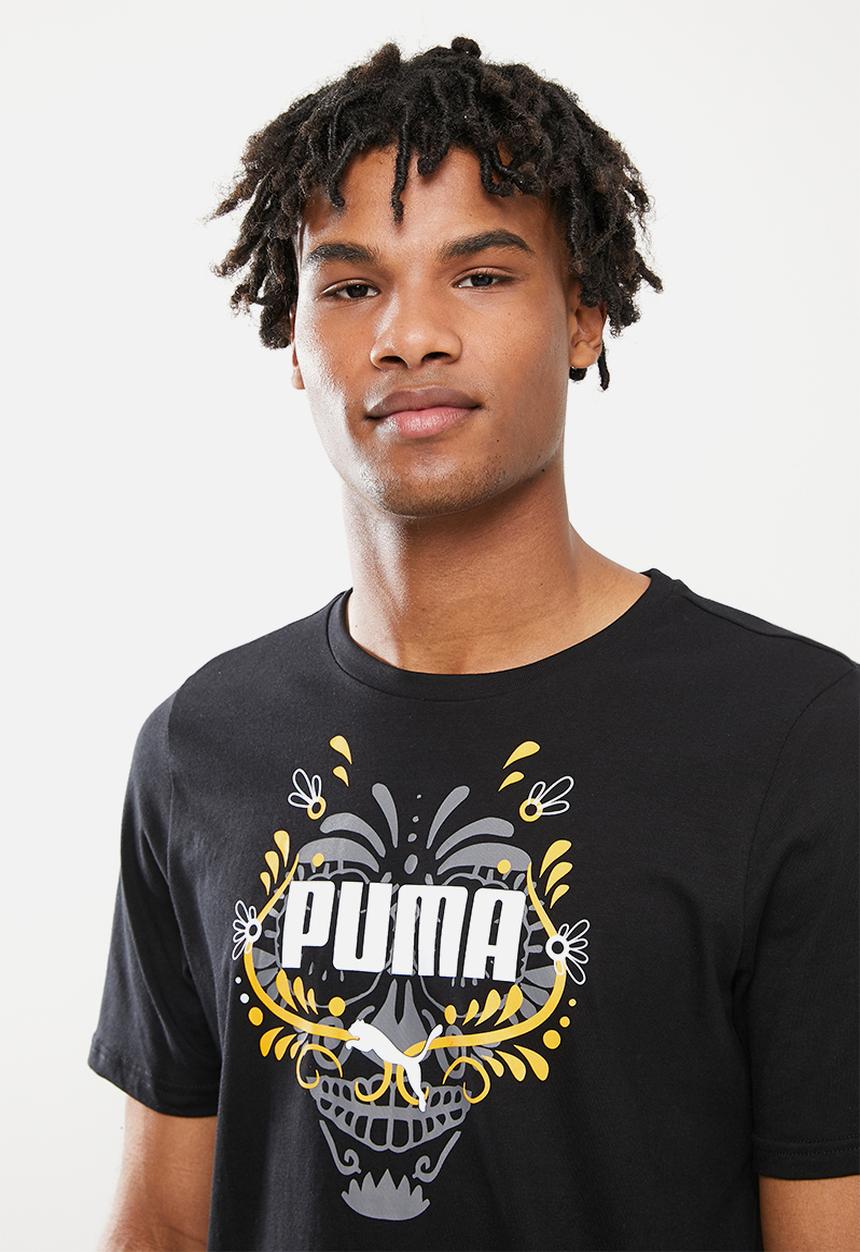 PUMA - Advanced graphic tee - black
