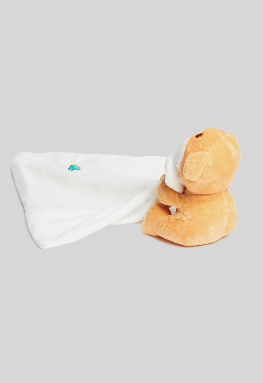 Pop Candy - Soft toy blanket - white &  beige