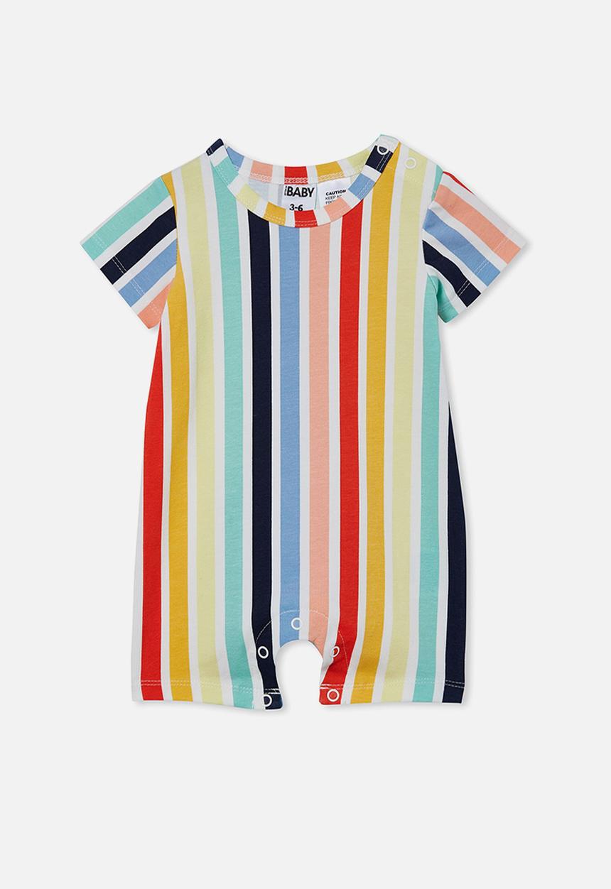 Cotton On - The short sleeve romper - holly jolly