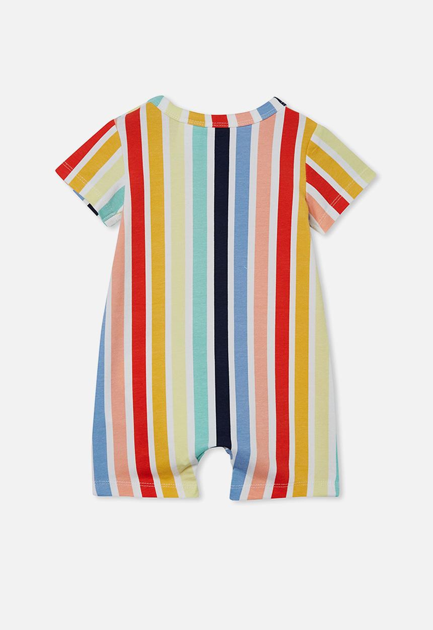 Cotton On - The short sleeve romper - holly jolly