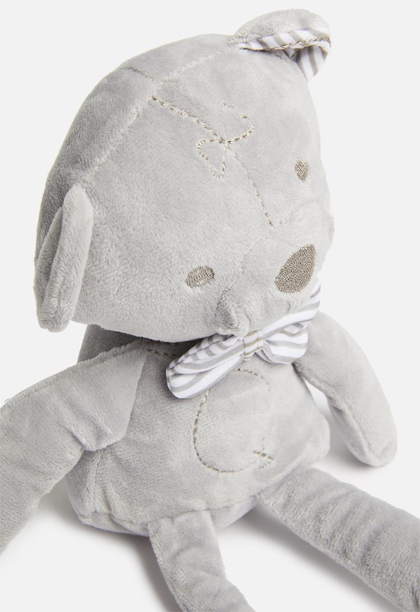 Pop Candy - Soft toy with bow - grey