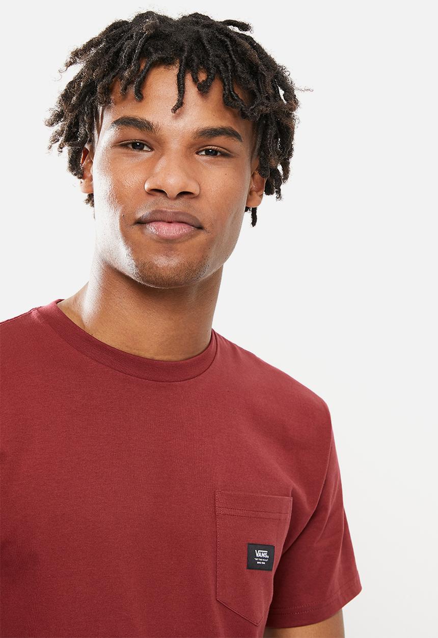 Vans - Woven patch pocket m - burgundy 