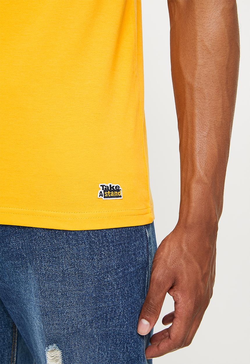 Vans - Take a stand box short sleeve tee - yellow