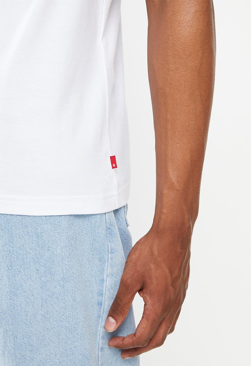 Levi’s® - Short sleeve relaxed fit tee boxtab text - bright white