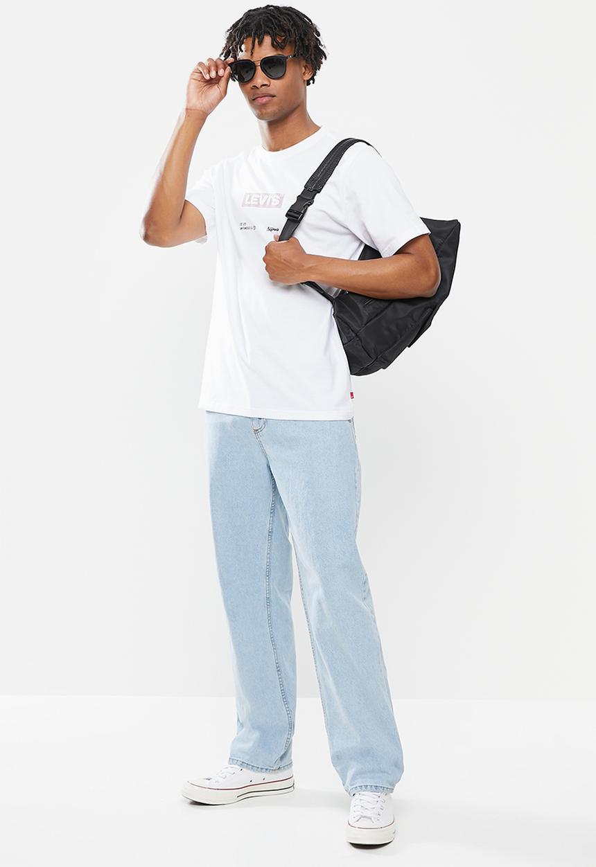 Levi’s® - Short sleeve relaxed fit tee boxtab text - bright white