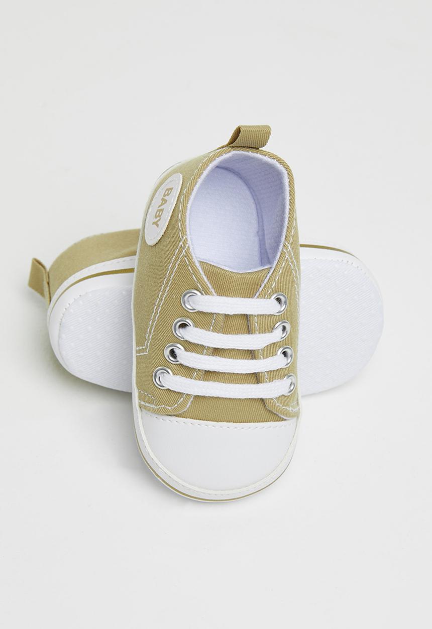 Pop Candy - Baby boys pram bootie - beige