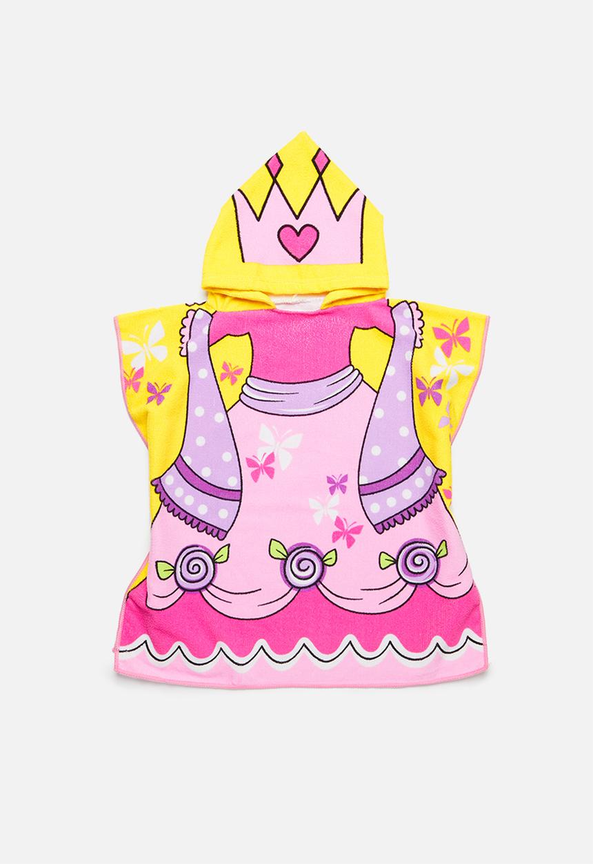 Pop Candy - Girls hooded beach towel - multi