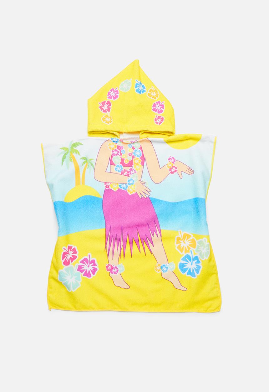 Pop Candy - Island hooded beach towel - multi