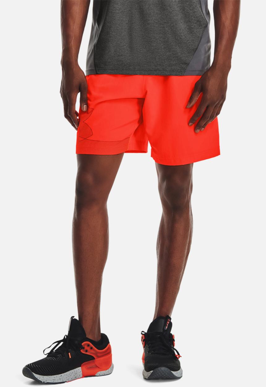 Under Armour - Ua woven graphic short - neon orange
