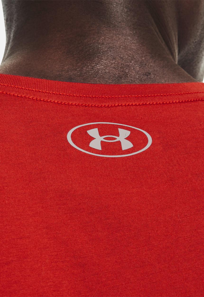 Under Armour - Ua team issue wordmark short sleeve tee - red