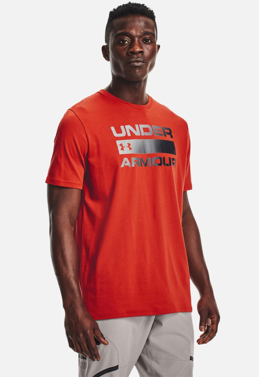 Under Armour - Ua team issue wordmark short sleeve tee - red