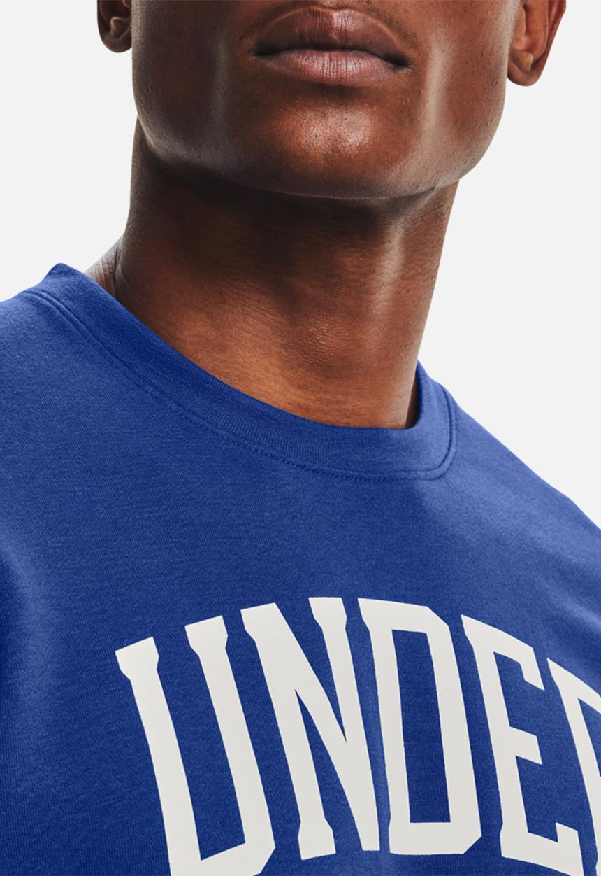 Under Armour - Ua rival terry crew - mid-blue