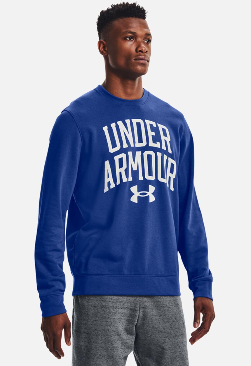 Under Armour - Ua rival terry crew - mid-blue