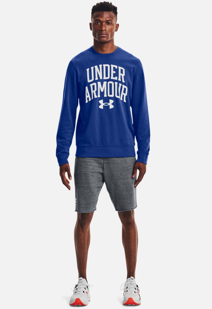 Under Armour - Ua rival terry crew - mid-blue