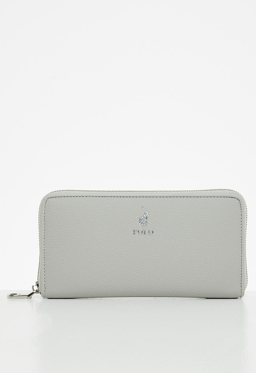 POLO - Polo lyon zip around purse - grey