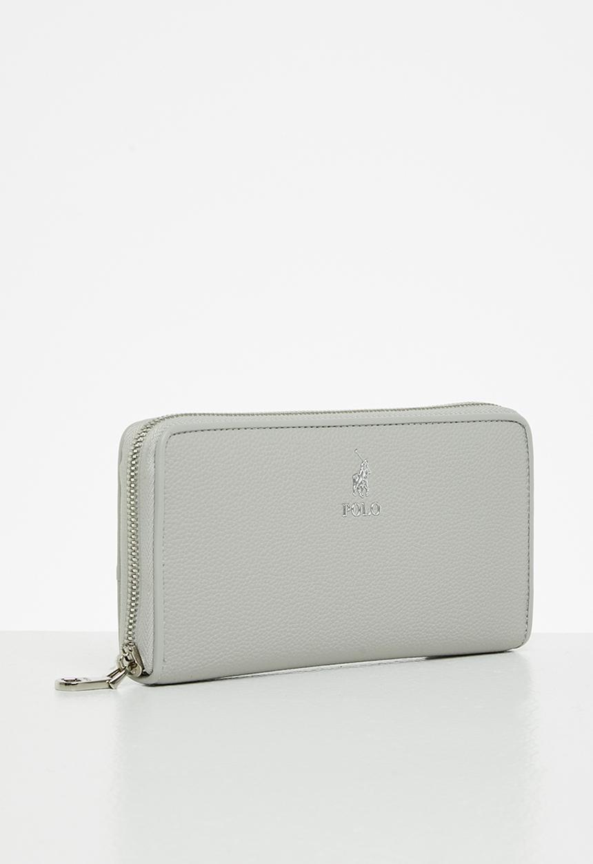 POLO - Polo lyon zip around purse - grey
