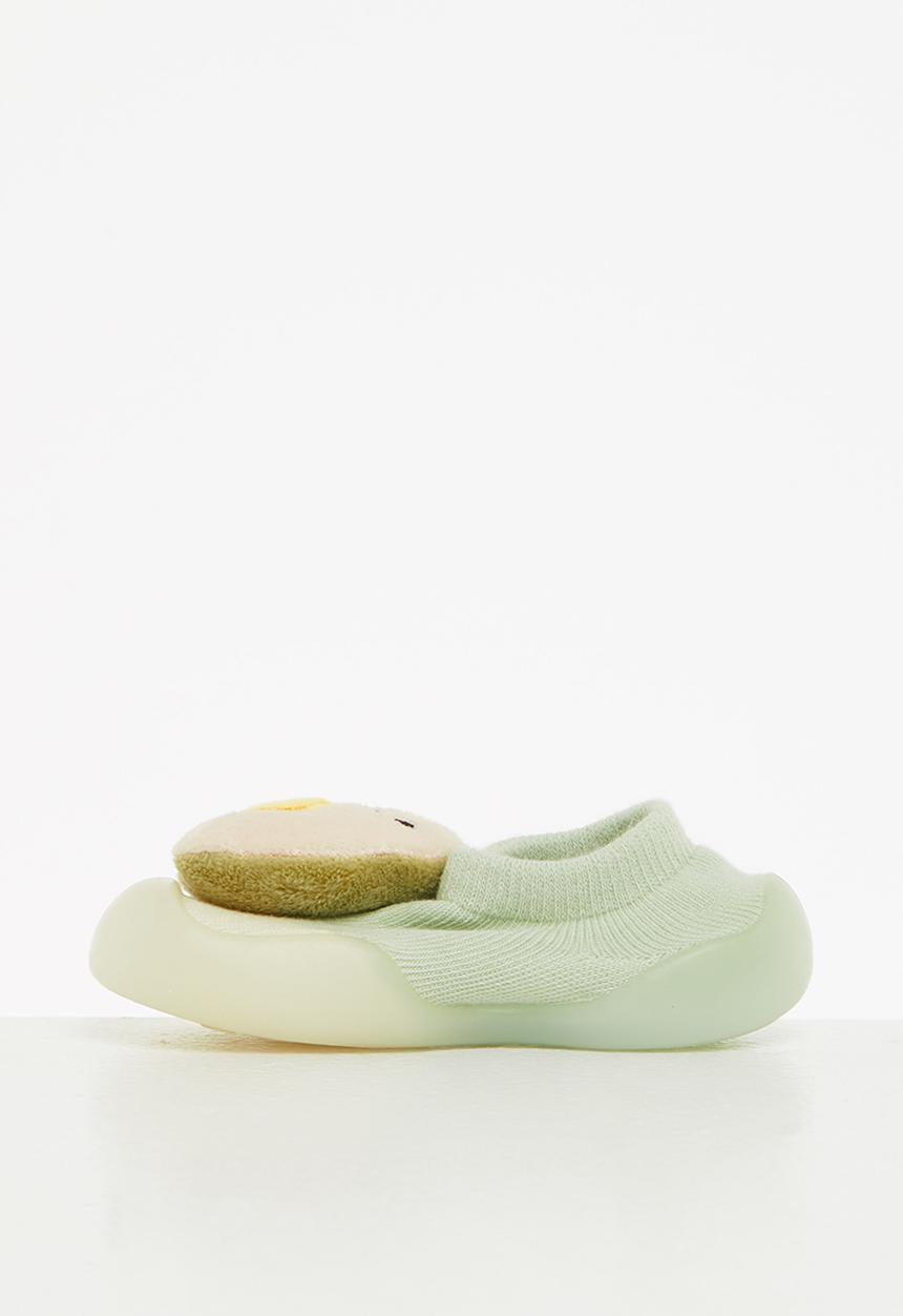 Pop Candy - Baby novelty sock shoe - sage