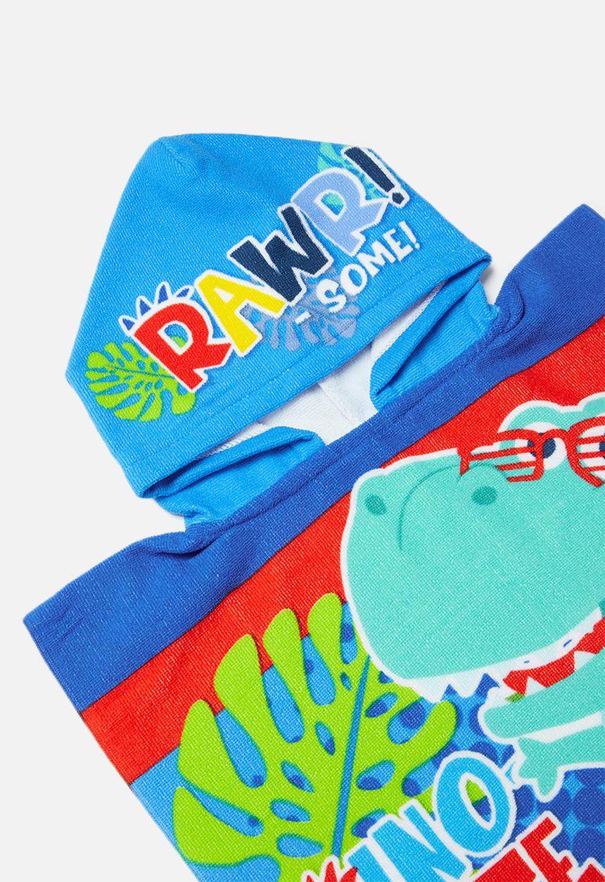 Character Group - Hooded towel - blue