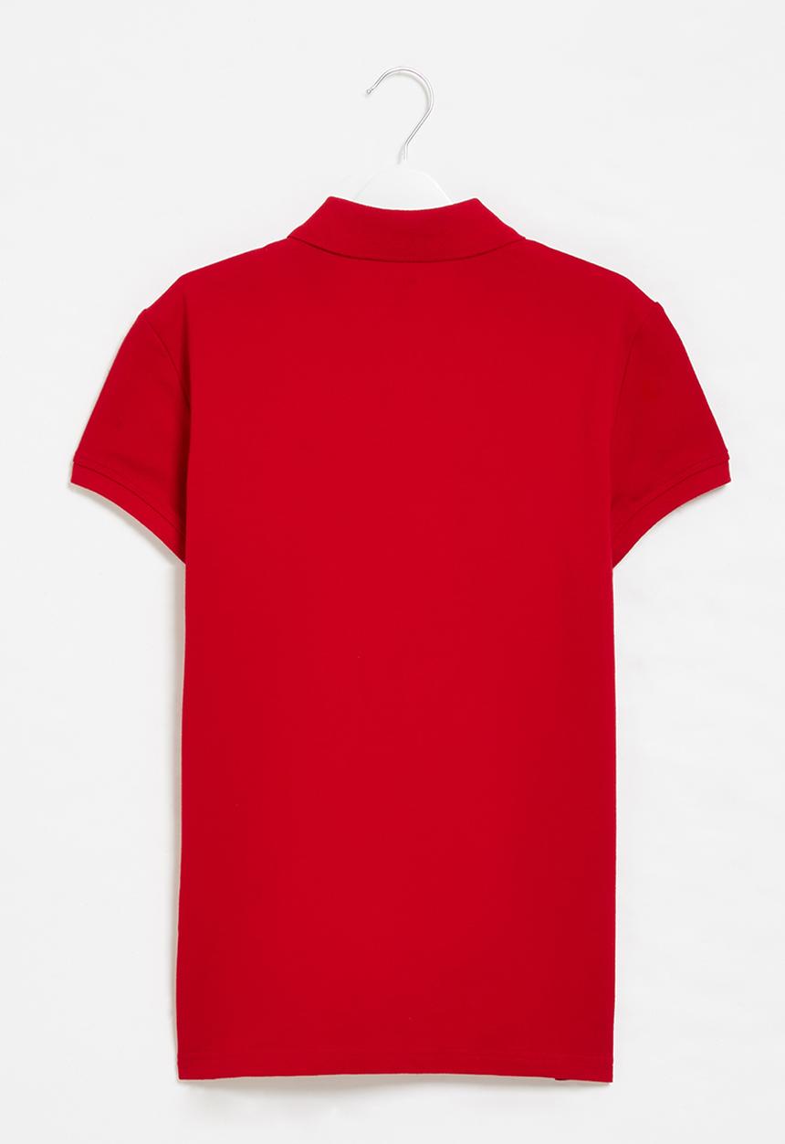 POLO - Boys austin short sleeve golfer - red