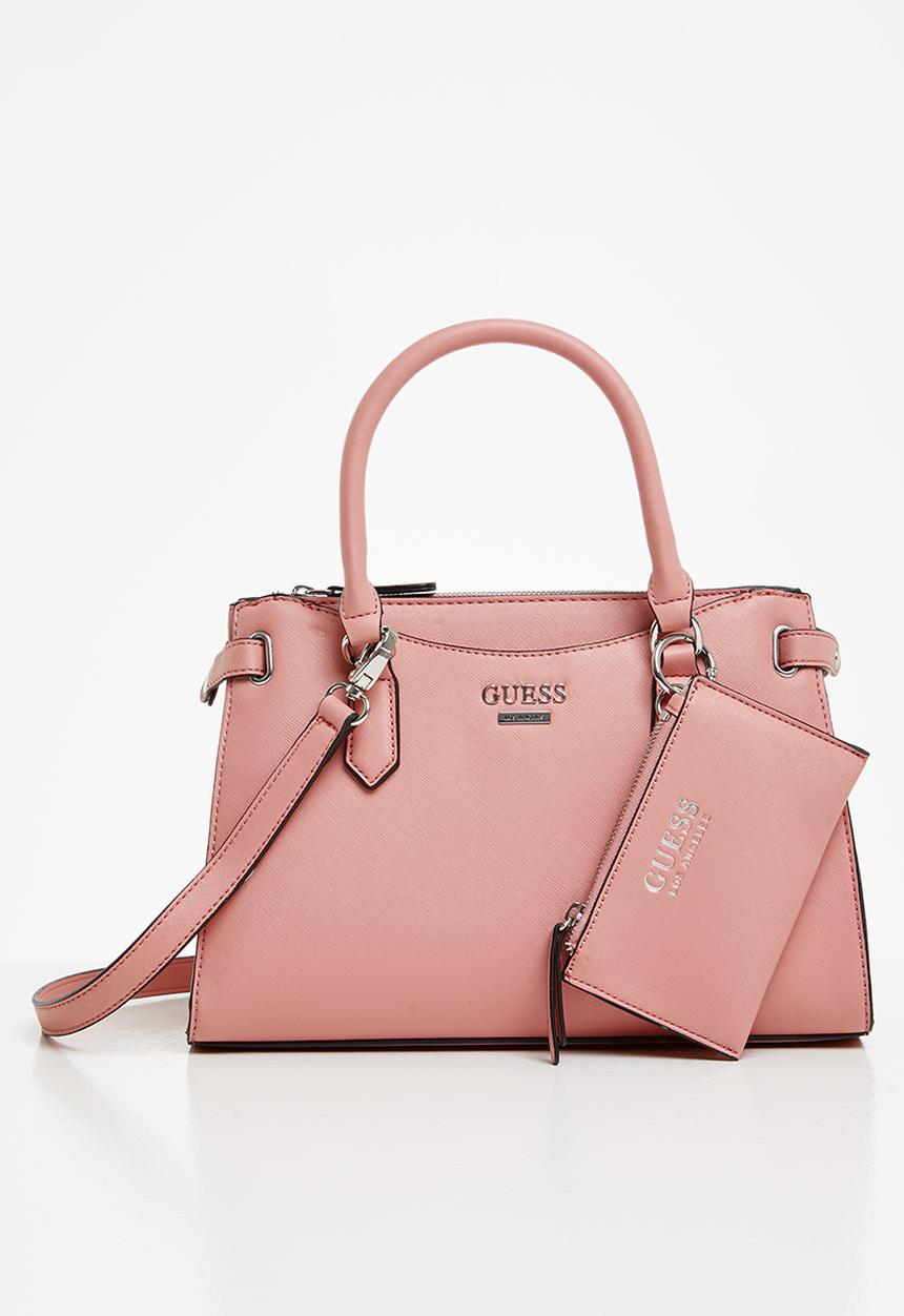GUESS - Dixon small satchel - pink