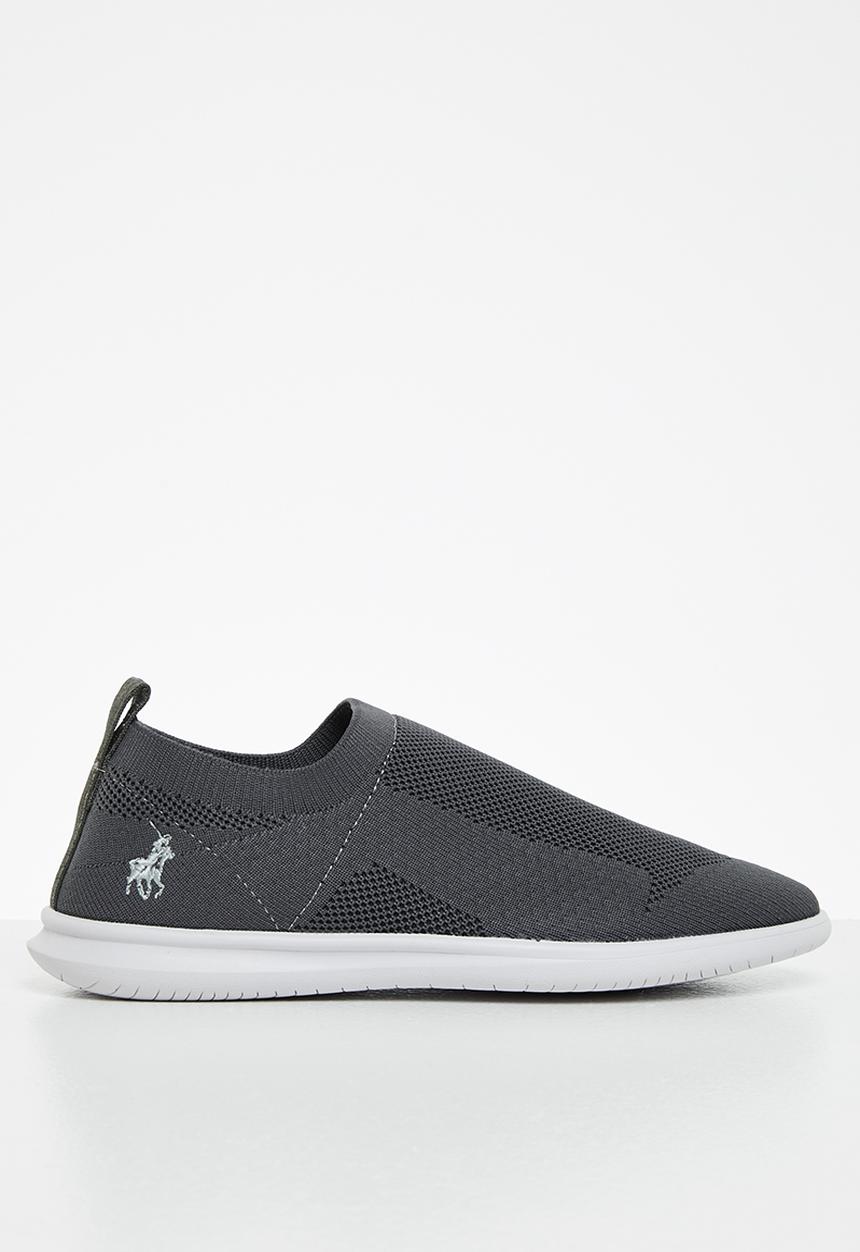 POLO - Ivy athleisure slip on knit sneaker - grey