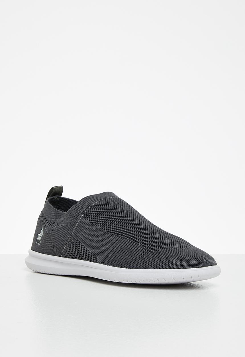 POLO - Ivy athleisure slip on knit sneaker - grey