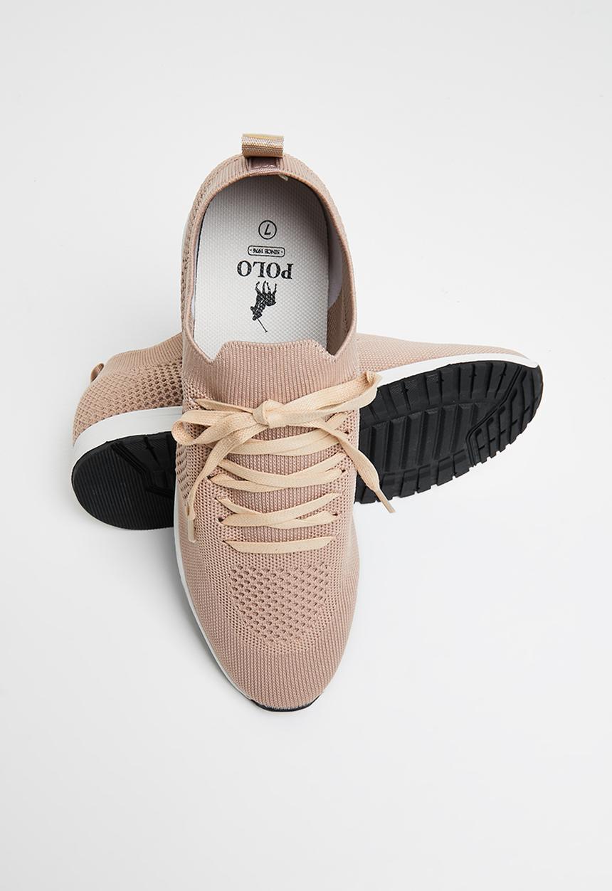 POLO - Gemma athleisure knit sneaker - pink