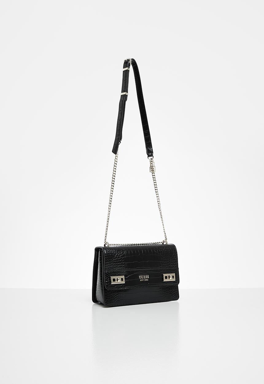 GUESS - Katey convertible xbody flap - black
