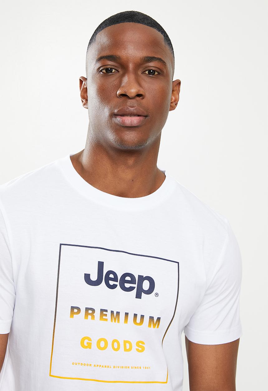 JEEP - Logo tee - white