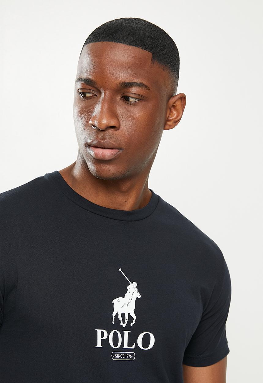 POLO - Steve short sleeve tee - navy