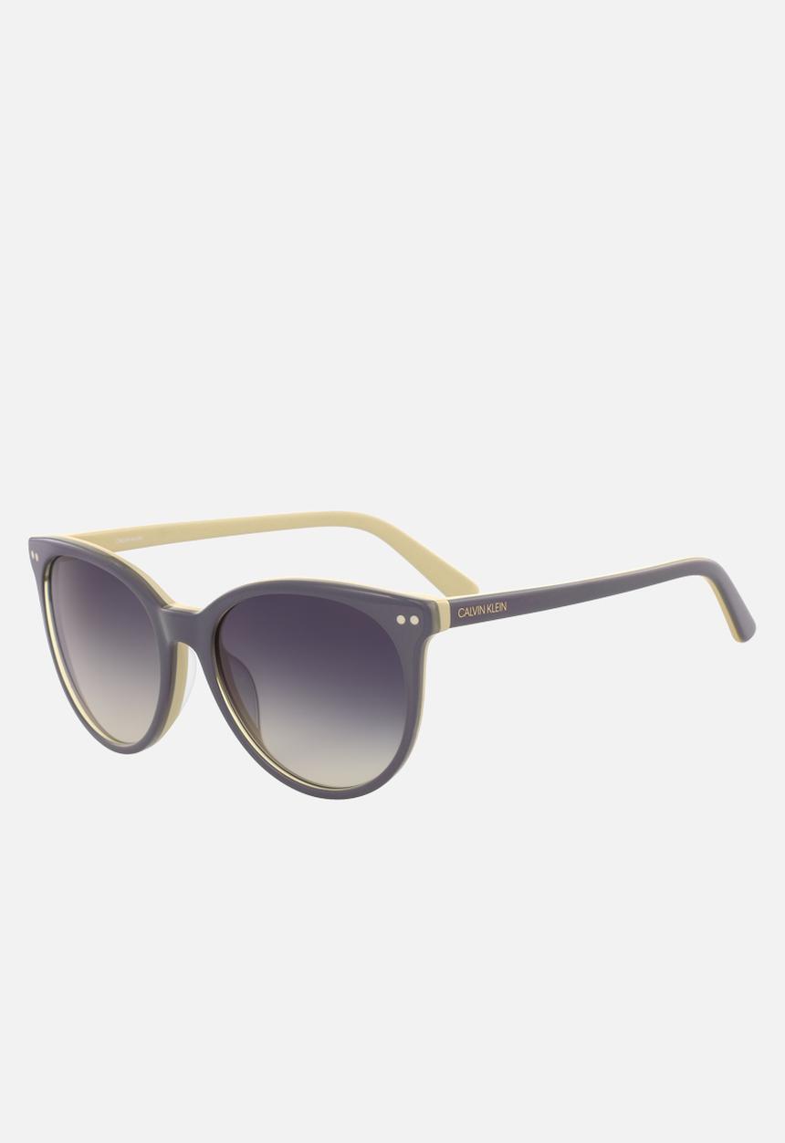 DNU Calvin Klein Sun - Calvin Klein sun round sunglasses - grey