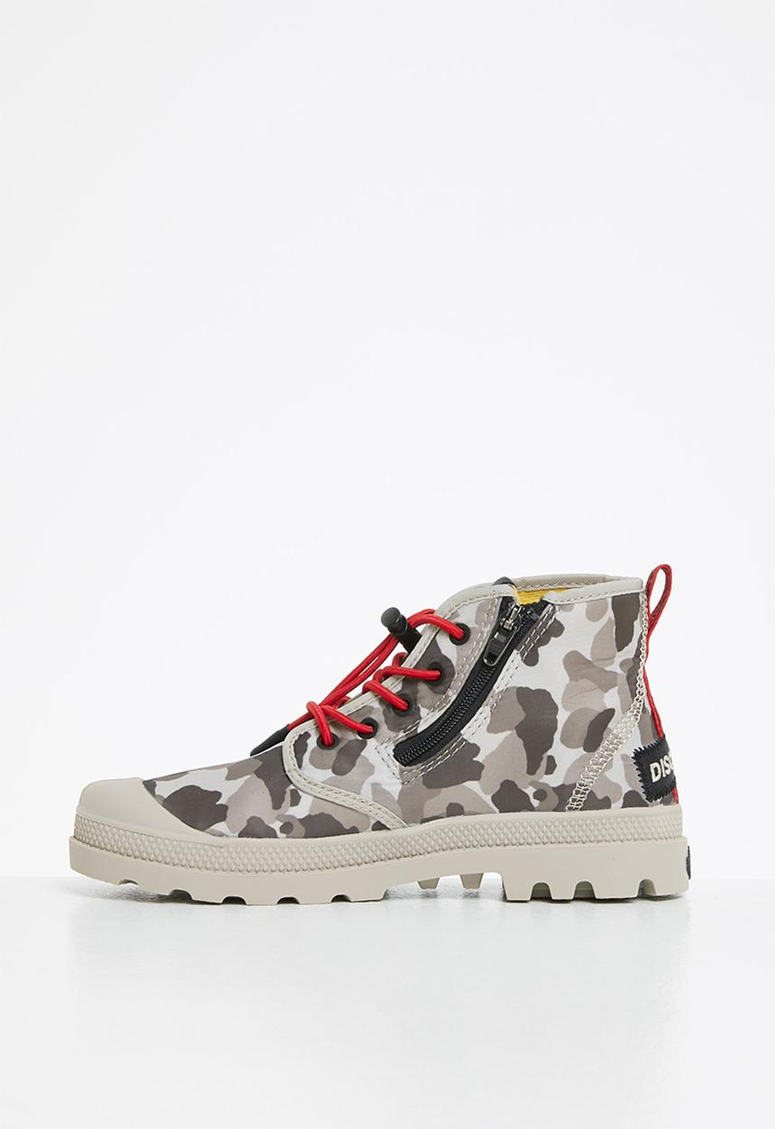 Palladium - Pampa overlab camo - dusky green