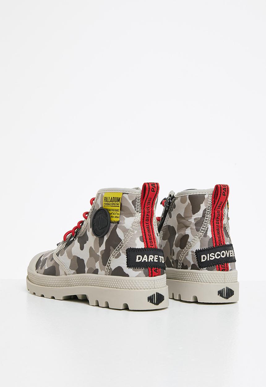 Palladium - Pampa overlab camo - dusky green